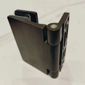 Stainless Steel Casting Bathroom Glass Door Hinge Erosion Resistant