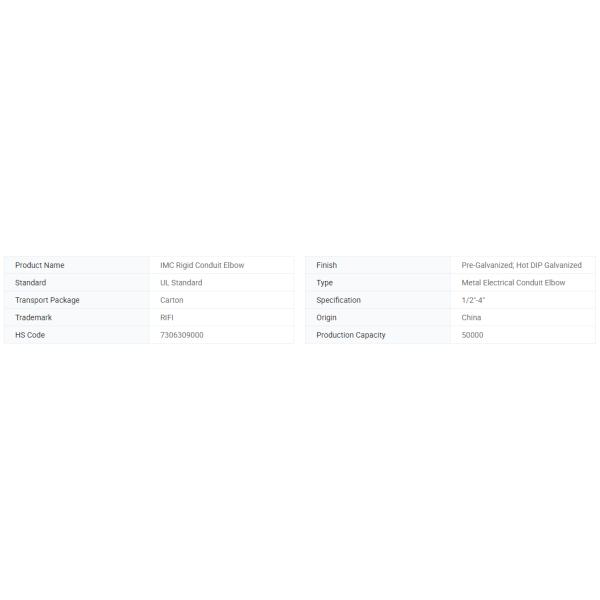 IMC Conduit Fittings 45° Galvanized Rigid Steel Conduit (GRC) Elbow NPT Threaded