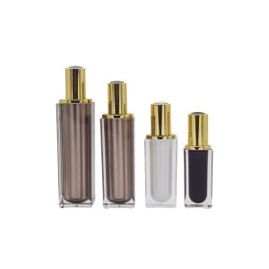 China PMMA Custom Plastic Cosmetic Pump Bottle Packaging Set on sale