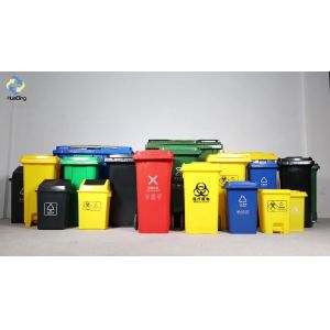 Quality cheap large size plastic garbage trash bin for sale