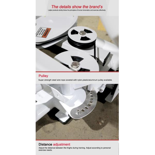 80kg stack Matrix Strength Training Equipment Hip Abductor Fitness Weight Machine