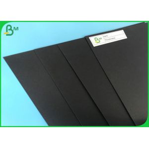 Single Side Coated Black Book Binding Board 300g Cardboard In Sheet Or Roll