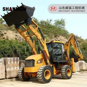 1m3 Front Bucket Backhoe Loader For Small Construction Projects