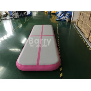 3x1x0.2m Pink Mini Air Tumble Air Track Gymnastics Mat For Sumo Wrestling Or