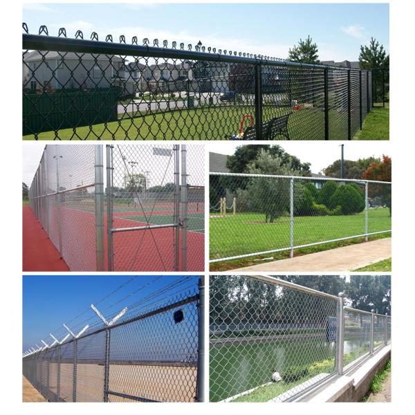 Hot Dipped Galvanized Chain Link Fence for Sale