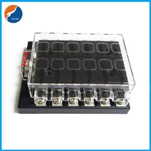 1 Input 12 Output Multiway Automotive Blade Fuse Block Without LED Indicator
