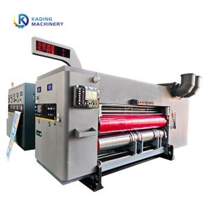 Water Ink Based Corrugated Box Printing Machine Of Automatic Front Edge Feeding