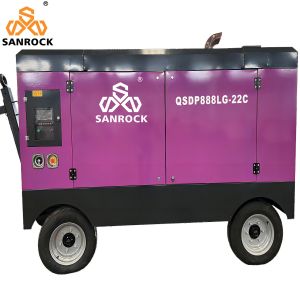Mining Rotary Screw Portable Diesel Air Compressor