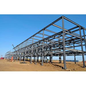 Steel Structure Warehouse Shed With Ridge Ventilation Meeting Customers'