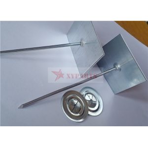 63.5mm Galvanized Steel Self Stick Insulation Pins To Install Foam Insulation