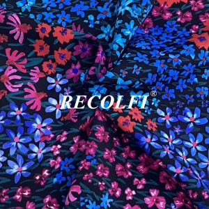 Repreve Activewear Knit Fabric Digital Printing Breathable Wicking Leggings