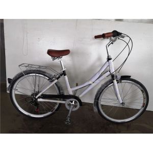 1.8m Length Steel Frame 700C Women Single Speed City Bike for American Market