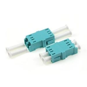 Duplex LC Adapter Multimode Fiber Coupler Mounting Without Flange