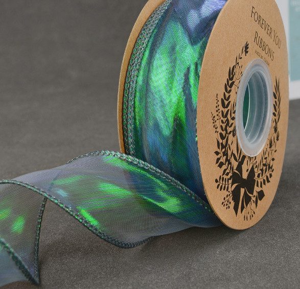 Colorful Fishtail Gauze Ribbon Cake Flower Packaging DIY Floral Paper Ribbon