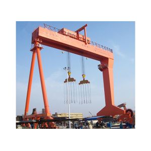A7 A8 80 Ton MG Double Gantry Crane Mobile Shipbuilding Gantry Crane