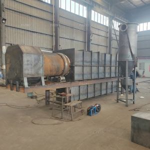 Environment Friendly Charcoal Making Machine Biochar from Rice Husks and Coal