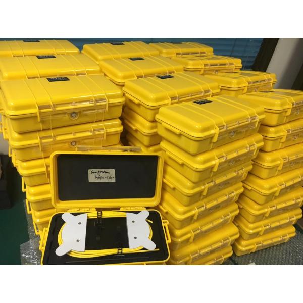 OTDR Launch Cable Box Fiber Optic Tool Outdoor SC/APC LC/APC Connector 1km SM 1310/1550nm