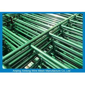 High Security Double Wire Fence , Twin Wire Mesh Fencing Multi Function