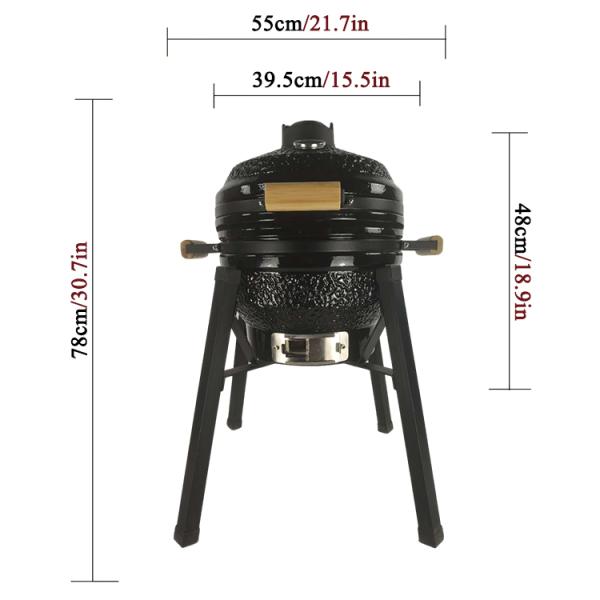 Pizza Owen Grill Heat Diffuser Stone Kamado Grill Gas Set Kitchen Ceramic Yixing Kimstone Series Outdoor CAST IRON AGA