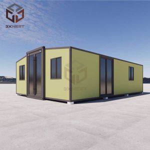 Polyurethane Foam Insulated Expandable Container House Granny Flats 30FT