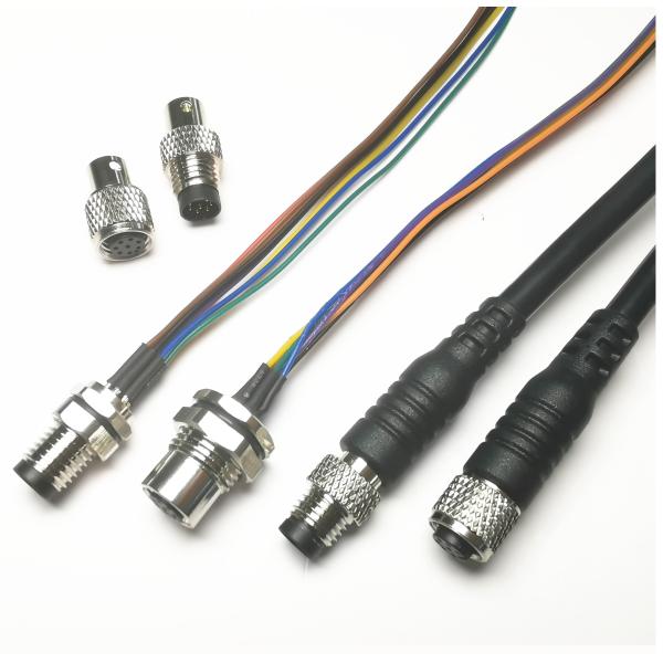 Buy M12 Sensor Cable Assembly Length Customized Application For Data Cable at wholesale prices
