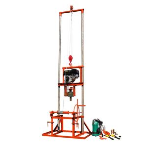 80 Meter Multifunctional Gasoline Diesel Water Well Drilling Rig, Irrigation