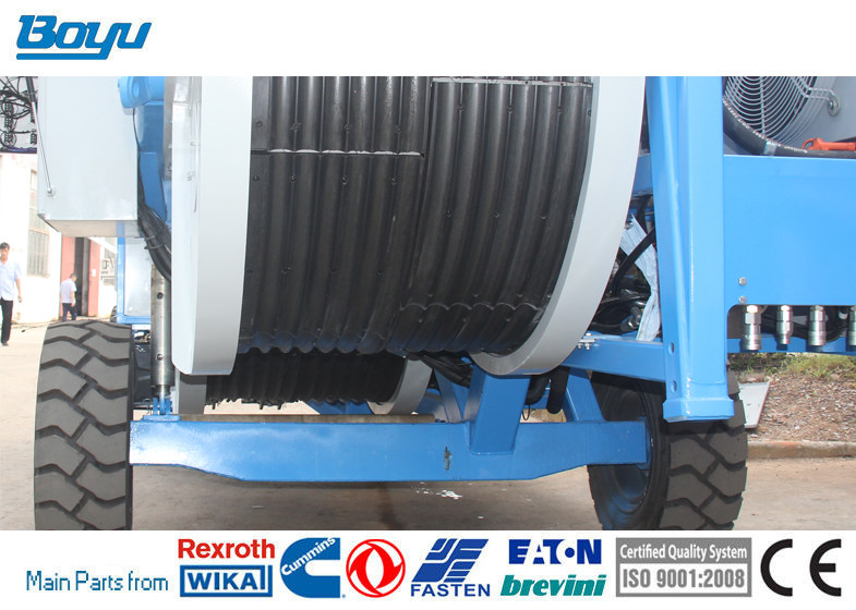 Overhead Line Stringing Equipment Cummins Engine TY2x45TP Hydraulic Tensioner