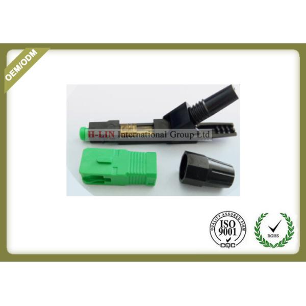 Buy FTTH Embedded SC Cold Junction  Field Assembly Type SC APC Fast Connector 52mm for 3.0*2.0mm cable at wholesale prices
