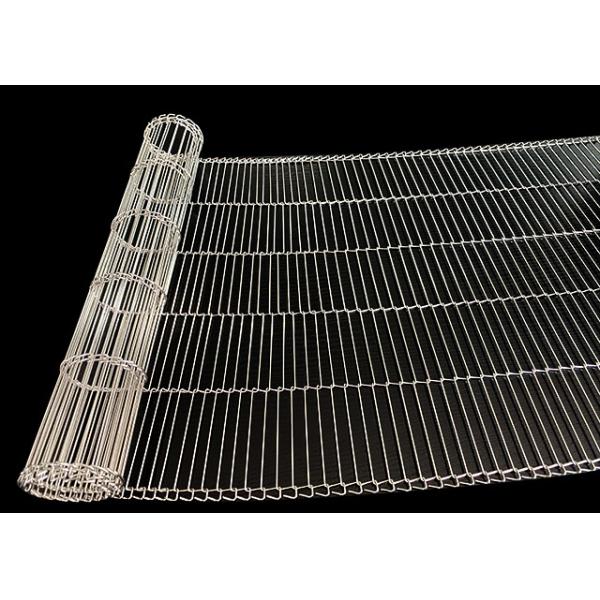 Buy Customized Stainless Steel Wire Conveyor Belt High Temperature Resistance at wholesale prices