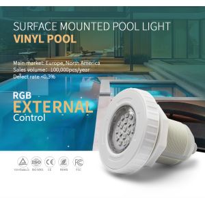 ABS 3W 12v IP68 70lm Rgb Swimming Pool Light SMD5050