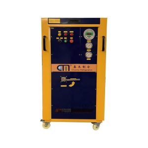 explosion proof refrigerant vapor recovery charging machine 4HP ac recharge