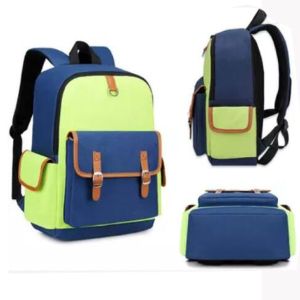 China Custom 600D Nylon Primary School Bag With Polyester Lining on sale