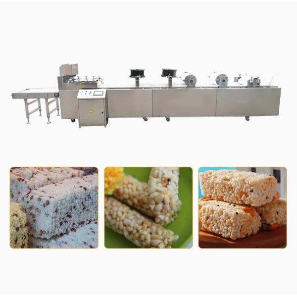swelled candy rice production line/swelled candy rice cutting machine
