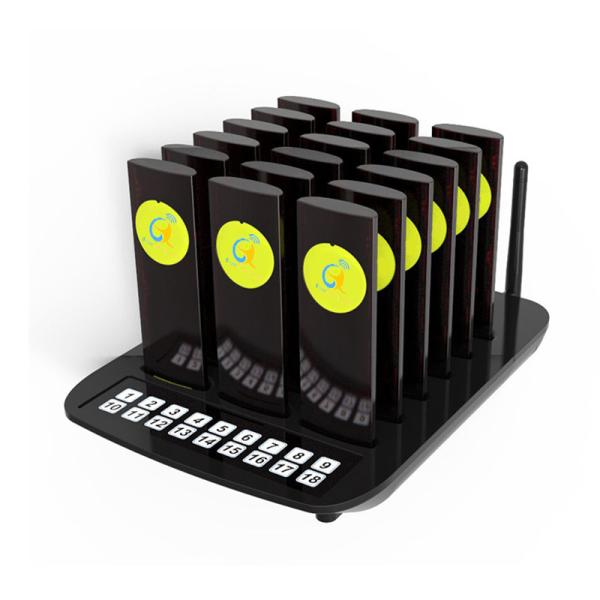 Buy new design 1-18 wireless guest pager system at wholesale prices