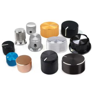 Dongguan Custom Metal Aluminum Switch Audio Knurled Guitar Volume Control