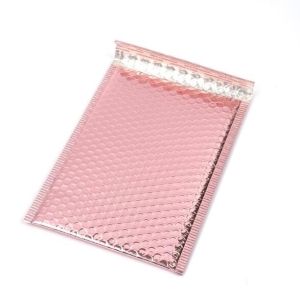ODM Reusable Shipping Packaging Aluminized Film Metallic Bubble Mailer