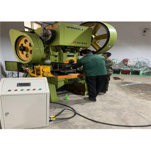 Galvanized Sheet Concertina Razor 2.2mm Barbed Wire Fence Machine