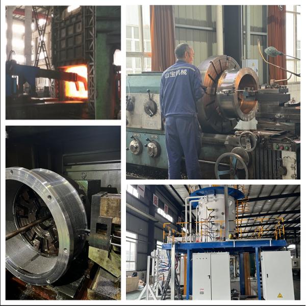 Customized Compression Ratios Muyang42 Pellet Die With Special Collar