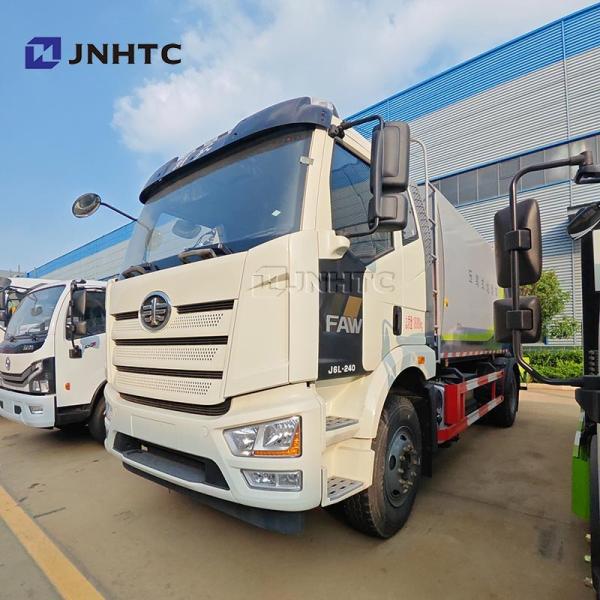 Buy New FAW Garbage Truck 4x2 240HP 12m3 Compacted Garbage Truck Hot Sale at wholesale prices