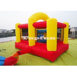 Commercial Bouncy Houses / 13ft Kids Modular Bounce Rooms With Slide