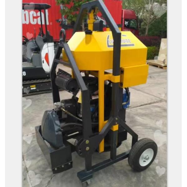 Hydraulic 25hp Pavement Cutter Machine , Round Manhole Concrete Cutting
