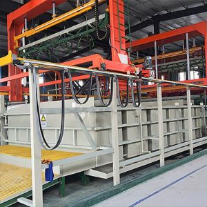 Quality High-Temperature Resistant Automatic Anodizing Line with Steam Heating for sale