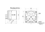 High Operating Temperature Quartz Accelerometer Use To Oil Drilling Platform