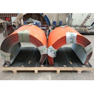 Soil Large Angle Conveyor belt Corrugated Wind Guards Conveyor Covers