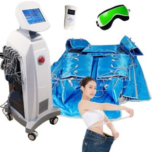 4 In 1 EMS Far Infrared Pressotherapy Lymphatic Drainage Eyes Body Shapes Weight