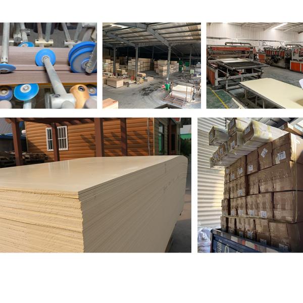 Interiors Homes 8mm Bamboo Charcoal Waterproof Fabric PVC Wall Panel