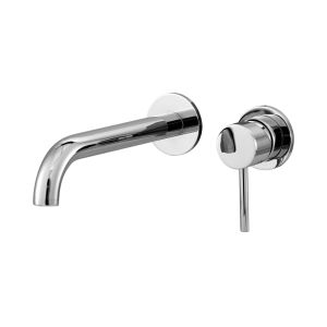 Concealed Shower Mixer Faucet , Chrome Concealed Basin Taps Brass With Single