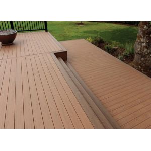 Wood Plastic Composite Low Maintenance Hollow Decking Flooring Board
