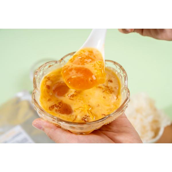 Ready-to-Serve Peach Gum Dessert for Catering Peach Gum with mango Nectar Aluminum Foil Pouch Ready-to-Eat Asian Dessert for Catering Wholesale OEM ODM Manufacturer