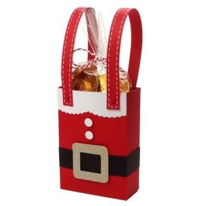 Economic Wholesale Paperboard China Christmas gift paper bag large christmas